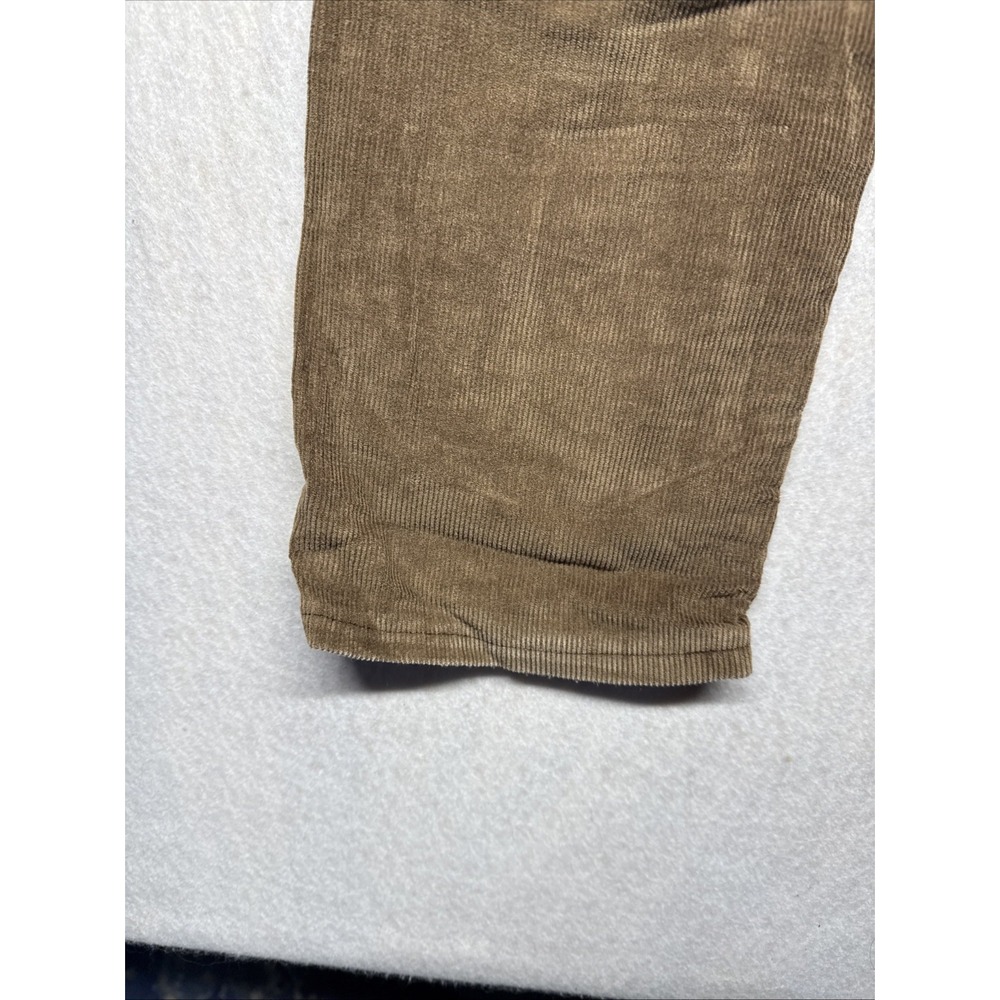 Vintage Levis 419-1529 Brown Corduroy Slim Fit Pants Made in USA 24x26 White Tab - Picture 9 of 16